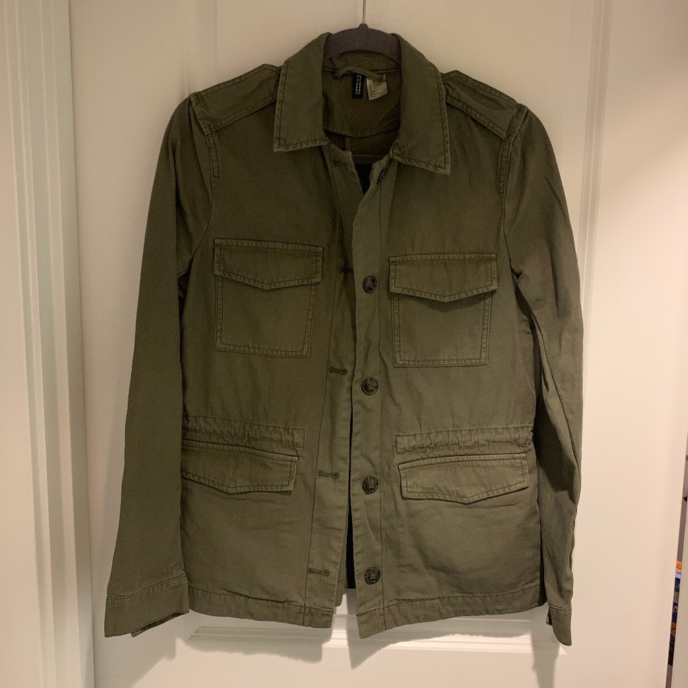 Olive green jacket